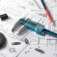 Цифровой штангенциркуль NORGAU ABS 0-200 мм/0,01 мм, тип NCD-20AD 040040020