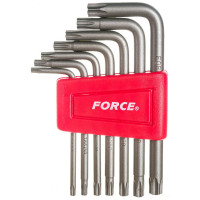 Набор Г-образных ключей с внешней звездочкой FORCE Т10-Т40 7 предметов 5071