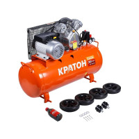 Масляный компрессор с ременным приводом Кратон AC-300-100-BDV 3 01 01 039