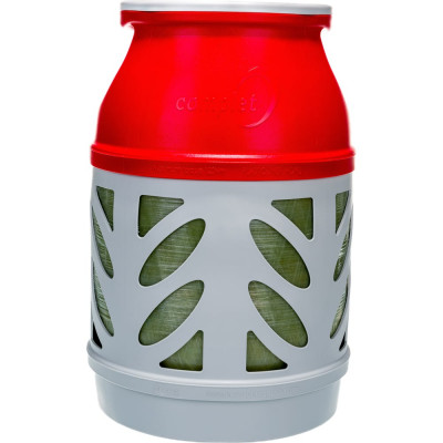 Баллон пропановый полимерно-композитный взрывобезопасный LPG 18.2 л вентиль с российским разъемом Hexagon Ragasco 100579