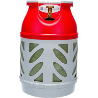 Баллон пропановый полимерно-композитный взрывобезопасный LPG 18.2 л вентиль с российским разъемом Hexagon Ragasco 100579