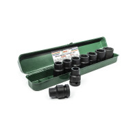 Комплект ударных торцевых головок (11-22 мм; 1/2"; 9 шт.) Hans 84609M