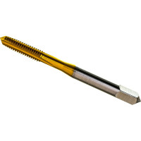 Метчик M6x1 HSS M2 TiN прямой компл. ПрофОснастка №145 арт. 50311015