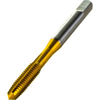 Метчик M6x1 HSS M2 TiN прямой компл. ПрофОснастка №145 арт. 50311015