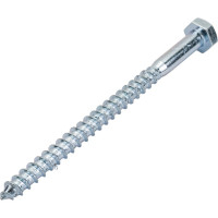 Сантехнический болт DIN 571 оцинкованный 10х140, 2шт - пакет Tech-Krep/Zitar 113138