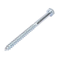 Сантехнический болт DIN 571 оцинкованный 6х80, 2шт - пакет Tech-Krep/Zitar 102584