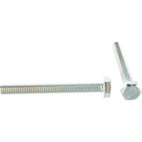 Болт DIN 933 с шестигранной головкой, оцинкованный М8х70, 20шт - коробка Tech-Krep 105213