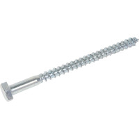 Сантехнический болт DIN 571 оцинкованный 10х140, 20шт - коробка Tech-Krep 126563