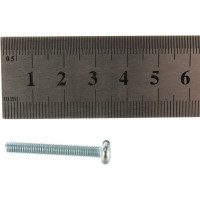 Винт DIN 7985 с полукруглой головкой, оцинкованный М4х30, 100шт - коробка Tech-Krep 105221