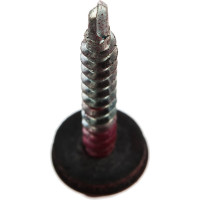 Кровельный саморез Tech-Krep КР сверло 4,8х35 RAL-3011 тёмно-красный 60 шт, коробка с окном 112032