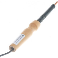 Электропаяльник с деревянной рукояткой 100Вт Без бренда 55407-100