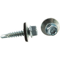 Кровельный саморез Tech-Krep КР ZP сверло 5,5х25 300 шт, ведро 104751