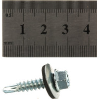 Кровельный саморез Tech-Krep КР ZP сверло 5,5х25 300 шт, ведро 104751