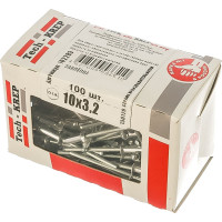 Заклепка 3.2х10, 100шт - коробка Tech-Krep 102283