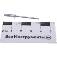 Заклепка 3.2х10, 100шт - коробка Tech-Krep 102283