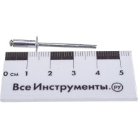 Заклепка 4.0х10, 100шт - коробка Tech-Krep 102287