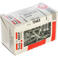 Заклепка 4.0х12, 100шт - коробка Tech-Krep 102288