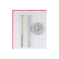 Дюбель для теплоизоляции с металлическим гвоздём с термоголовкой 8х160, 200шт Tech-Krep 130097