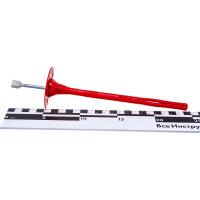 Дюбель для теплоизоляции с металлическим гвоздём с термоголовкой 10х200, 25шт - пакет Tech-Krep 124472