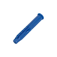 Распорный дюбель Чапай 5х40 шипы+усы, полипропилен 100шт - пакет Tech-Krep 117853