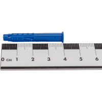 Распорный дюбель Чапай 5х40 шипы+усы, полипропилен 100шт - пакет Tech-Krep 117853