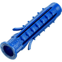 Распорный дюбель Чапай 8х40 шипы+усы, полипропилен 100шт - пакет Tech-Krep 117857