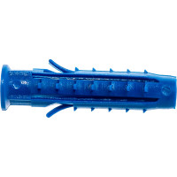 Распорный дюбель Чапай 8х40 шипы+усы, синие 500шт - пакет Tech-Krep 111148