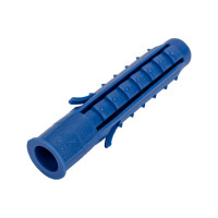 Распорный дюбель Чапай 12х70 шипы+усы, синие 200шт - пакет Tech-Krep 111137