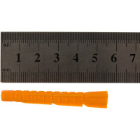 Универсальный дюбель 6х52 полипропилен 250шт - ведро Tech-Krep 104643