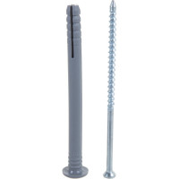 Дюбель-гвоздь 6х80 гриб, полипропилен 100шт - ведро Tech-Krep 101991