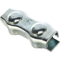 Зажим для троса 5мм 1шт - ярлык Tech-Krep Duplex 108074