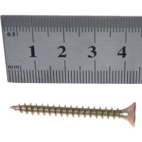 Саморез Tech-Krep/Zitar ШУж 4,5х45 потайная головка 10 шт, пакет 102503