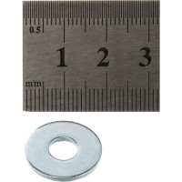 Кузовная оцинкованная шайба DIN9021 М6 200шт - коробка Tech-Krep 105265