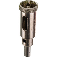 Коронка алмазная по керамике и кафелю с центрирующим сверлом TRIO-DIAMOND 20 мм 400020