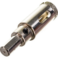 Коронка алмазная по керамике и кафелю с центрирующим сверлом TRIO-DIAMOND 20 мм 400020