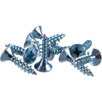 Универсальный саморез Tech-Krep 20х4,5 мм 200 шт, оцинкованный, коробка с окном 102187