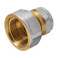 Соединитель патрубок 16х3/4" ц/г Rvc RC 00646