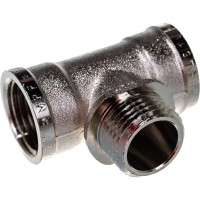 Тройник 1/2" в/н/в с ограничителем MPF ИС.072225