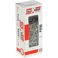 Универсальный саморез Tech-Krep 35х3,0 мм 200 шт желтый, коробка с окном 102228