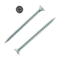 Универсальные саморезы Zitar 40x3,0 мм 200 шт оцинкованные коробка с окном Tech-Kr 102166