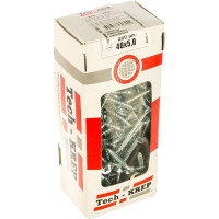 Универсальный саморез Tech-Krep 40х5,0 мм 200 шт оцинкованный, коробка с окном 102199