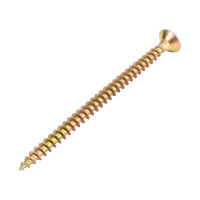 Универсальный саморез Tech-Krep 70х4,5 мм 150 шт желтый, коробка с окном 113142