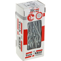 Универсальный саморез Tech-Krep 70х4,5 мм 150 шт оцинкованный, коробка с окном 113130