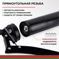 Рычажно-плунжерный шприц БелАК 500 мл БАК.00019