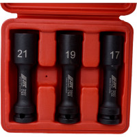 Набор головок для колесных дисков (17-21 мм; 100 мм; 1/2") 3 шт. JTC JTC-5444