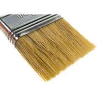 Флейцевая кисть, натуральная щетина, 55% топс, лакированная ручка, ширина 50мм МASTER COLOR 30-0013