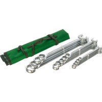 Комплект комбинированных ключей Hans 10-32мм 14 шт 16614M