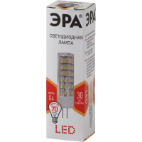 Светодиодная лампа ЭРА LED smd JC-7w-220V-corn, ceramics-827-G4 Б0027859