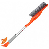 Щетка от снега и льда с распушённой щетиной + скребок 75 см Airline AB-R-13S