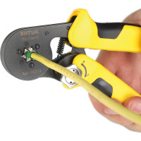 Пресс-клещи для опрессовки втулочных наконечников 0.25-10 мм2 SHTOK ПК-10вт-6 03212